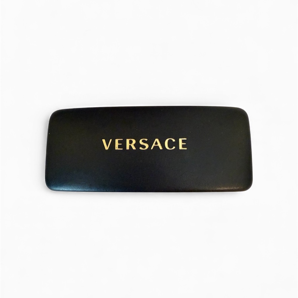 Versace Black Case with Gold Logo